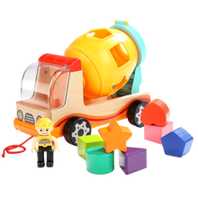 Load image into Gallery viewer, Mixer Truck W/ Shape Sorter