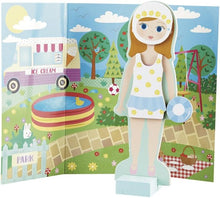 Load image into Gallery viewer, Floss &amp; Rock - Magnetic Dress Up Wooden Doll, Elsie