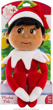 Load image into Gallery viewer, Elf on The Shelf Bundle: Extrodinary Noorah and 17" Plushee Pal Girl Dark