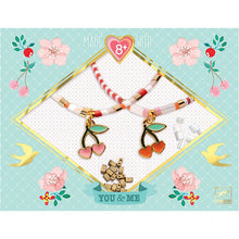 Load image into Gallery viewer, Djeco craft set bracelets Tila and Cherries