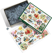 Load image into Gallery viewer, Cobble Hill 1000 Piece Family Jigsaw Puzzle - Dog Thoughts (Poster Included)
