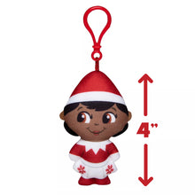 Load image into Gallery viewer, The Elf on the Shelf - Plushee Pals Snuggler 12" &amp; Mini Clip-On Plush Bundle: Girl, Dark Tone