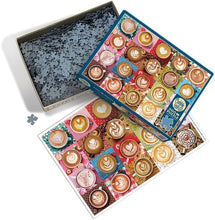 Load image into Gallery viewer, Cobble Hill 500 Piece Jigsaw Puzzle - Love You A Latte (Poster Included)