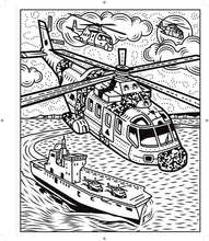 Load image into Gallery viewer, Usborne Magic Painting Book - PLANES and HELICOPTERS