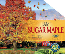 Load image into Gallery viewer, Madd Capp I AM SUGAR MAPLE Tree-Shaped Jigsaw Puzzle, 1,000 Pieces