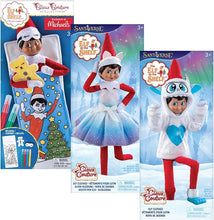 Load image into Gallery viewer, The Elf on the Shelf Bundle: DIY Sleeping Bag, Noorah Dress &amp; Yeti Hoodie