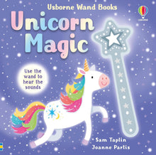 Load image into Gallery viewer, Usborne Wand Books - Enchanting Interactive Board Book with Magical Wand: Unicorn Magic