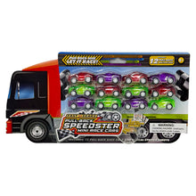Load image into Gallery viewer, Fast Gearz - Pull-Back Speedster Mini Race Cars, Pack of 12