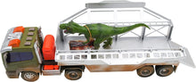 Load image into Gallery viewer, Maxx Action Long Haul Dinosaur Transport Truck &amp; Trailer