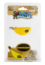 Load image into Gallery viewer, Worlds Smallest Bananagrams - Family Word Game - Includes: 1 Banana Pouch, 144 Tiles. Recommended for Ages 8 and up