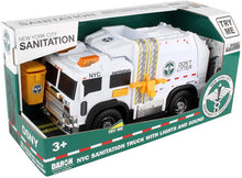 Load image into Gallery viewer, Daron New York City Sanitation Truck with Lights &amp; Sound