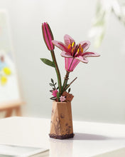 Load image into Gallery viewer, Rowood - Wooden Bloom Craft Kit: Pink Lily