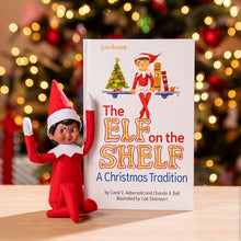 Load image into Gallery viewer, The Elf on the Shelf - New Scout Elf Girl with Posing Power and Boy &amp; Girl Frost Pips