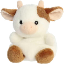Load image into Gallery viewer, Aurora Adorable Palm Pals Plush - Caroline Brown Cow, 5"
