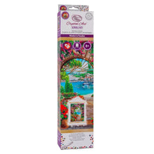 Load image into Gallery viewer, Crystal Art - Scroll Diamond Painting Kit: Window to Paradise