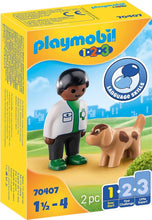 Load image into Gallery viewer, Playmobil Vet with Dog Set 70407
