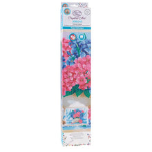 Load image into Gallery viewer, Crystal Art - Scroll Diamond Painting Kit: Happy Hydrangeas
