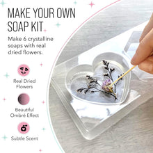 Load image into Gallery viewer, Bright Stripes - Wish*Craft: Flower Power DIY Soap Making Kit