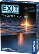 Load image into Gallery viewer, Exit: The Game Bundle - The Cursed Labyrinth, Kidnapped in Fortune City, and The Sinister Mansion with Exclusive Drawstring Bag