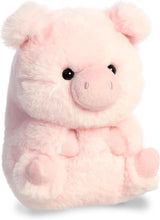 Load image into Gallery viewer, Aurora Rolly Pet Plush - Prankster Pig, 5"