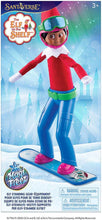 Load image into Gallery viewer, The Elf on The Shelf Action Set: Magi-Freez Swish and Sleigh Snowboarder, Magi-Freez Holly Jolly Skateboarder &amp; Glide n' Go Glider