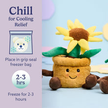 Load image into Gallery viewer, Warmies Microwavable &amp; Weighted Plush - Potted Flower, Large