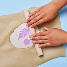 Load image into Gallery viewer, Bright Stripes - Wish*Craft Flower Power Pottery (Air-Dry Clay)