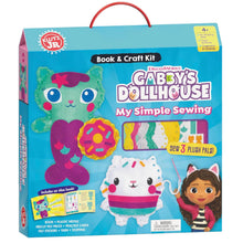 Load image into Gallery viewer, Klutz Jr. - Gabby’s Dollhouse My Simple Sewing Book &amp; Craft Kit