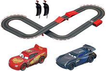 Load image into Gallery viewer, Disney Pixar Cars Battery Operated 1:43 Scale Slot Car Racing Toy Track Set