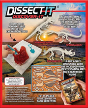 Load image into Gallery viewer, Dissect-It Discover-It Dinosaur Dig: Uncover A Complete Skeleton