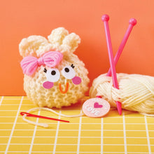 Load image into Gallery viewer, Bright Stripes - Snack Knit Kit Bundle: Cupcake Cutie and Lil' Dumplin