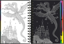 Load image into Gallery viewer, Scratch and Sketch - Extreme! Dragons: An Art Activity Book