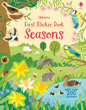 Load image into Gallery viewer, Usborne First Sticker Book - SEASONS