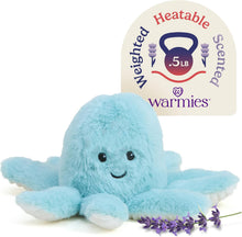 Load image into Gallery viewer, Warmies Microwavable &amp; Weighted Plush - Octopus, Small