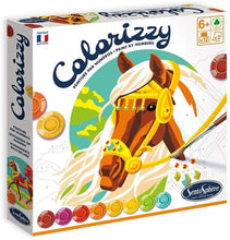 Load image into Gallery viewer, Sentosphère Colorizzy Paint-by-Number Kits - Horses