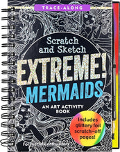 Load image into Gallery viewer, Scratch and Sketch - Extreme! Mermaids: An Art Activity Book