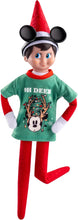 Load image into Gallery viewer, The Elf on the Shelf - Disney Mickey Mouse Oh Deer Tee Set