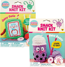 Load image into Gallery viewer, Bright Stripes - Snack Knit Kit Bundle: Juicy Cutie and Boba Buddy
