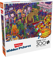 Load image into Gallery viewer, Highlights Hidden Pictures Puzzle, 300 Large Pieces