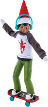 Load image into Gallery viewer, The Elf on the Shelf - MagiFreez: Holly Jolly Ollie Skateboarder