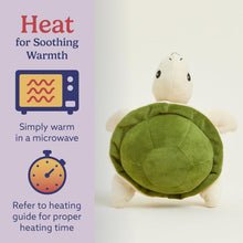 Load image into Gallery viewer, Warmies Microwavable &amp; Weighted Plush Snuggle Set - Turtles, Large &amp; Small