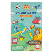 Load image into Gallery viewer, Schylling - Tiger Tribe: Adventure Coloring Set - Take Along Travel Art Kit
