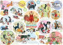 Load image into Gallery viewer, Cobble Hill 1000 Piece Family Jigsaw Puzzle - Dog Thoughts (Poster Included)