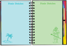 Load image into Gallery viewer, Scratch and Sketch - Pirates: An Art Activity Book