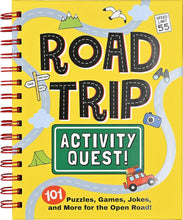 Load image into Gallery viewer, Road Trip Activity Quest! 101 Puzzles, Games and Jokes!