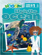 Load image into Gallery viewer, Outset Professor Noggin's Life in The Ocean Trivia Card Game