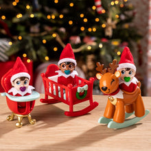 Load image into Gallery viewer, The Elf on the Shelf - Frost Pips: Boy &amp; Girl and Nursery Essentials Play Set (Dark-Tone)