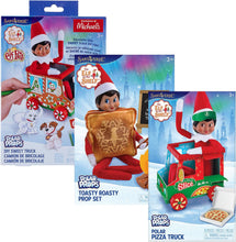 Load image into Gallery viewer, The Elf on the Shelf: Polar Props - DIY Sweet Truck, Polar Pizza Truck, and Toasty Roasty Set