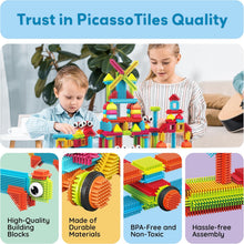 Load image into Gallery viewer, Picasso Tiles - Hedgehog 3-D Building Blocks: 112 Piece Set