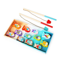 Load image into Gallery viewer, Cubika - Wood Fishing Game